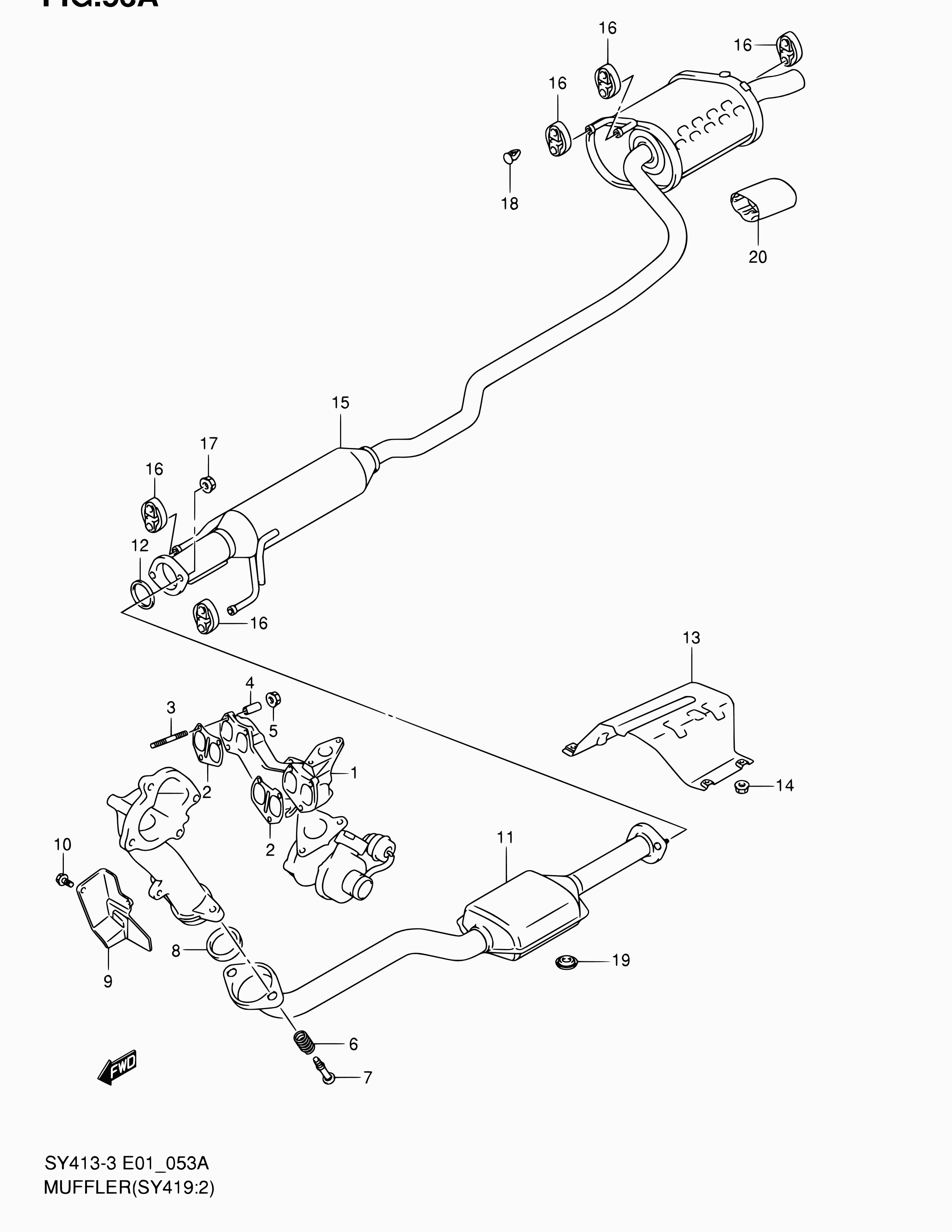 Suzuki 14281-60G00 - Lagerbuchse, Stabilisator parts5.com