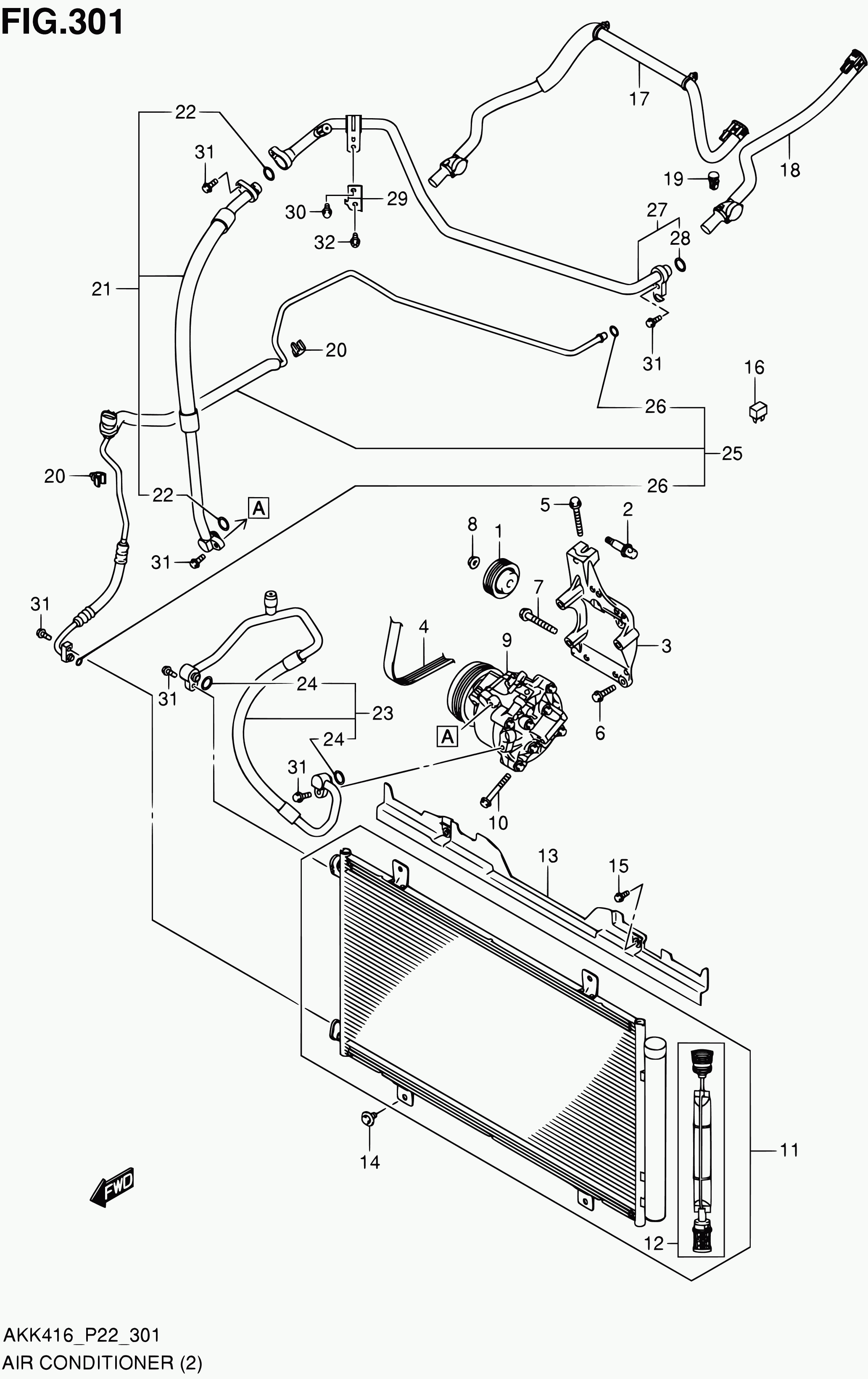 Suzuki 95141-61M00 - Ozubený klinový remeň parts5.com