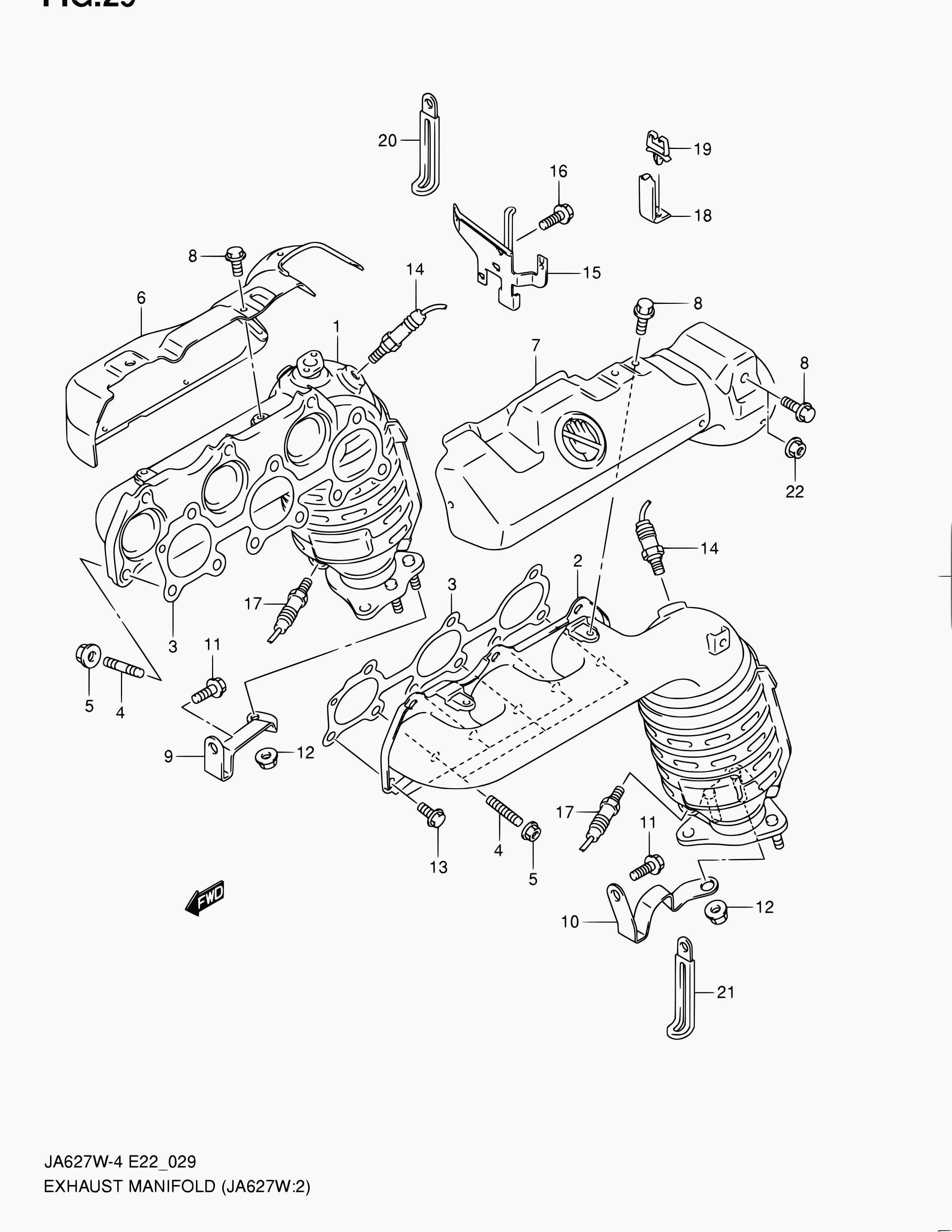 Suzuki 18213-65D31 - Lambda Sensor parts5.com