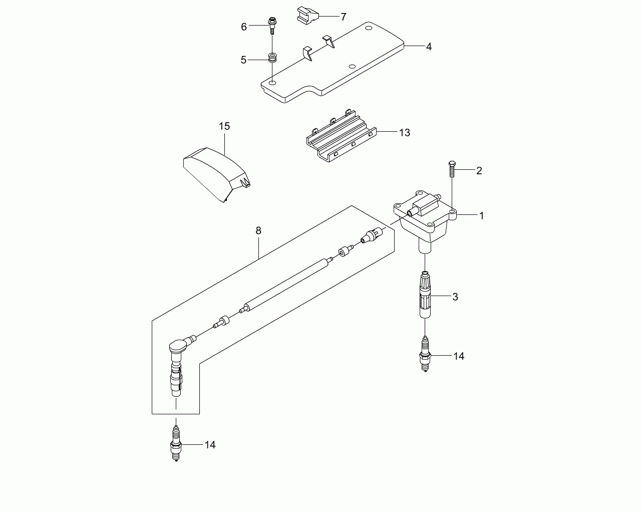 Ssangyong 003 159 67 03 - Süüteküünal parts5.com