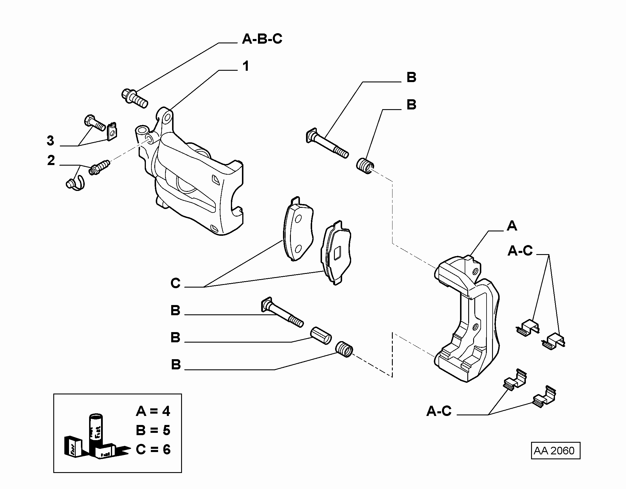 FIAT 77365554 - Zacisk hamulca parts5.com