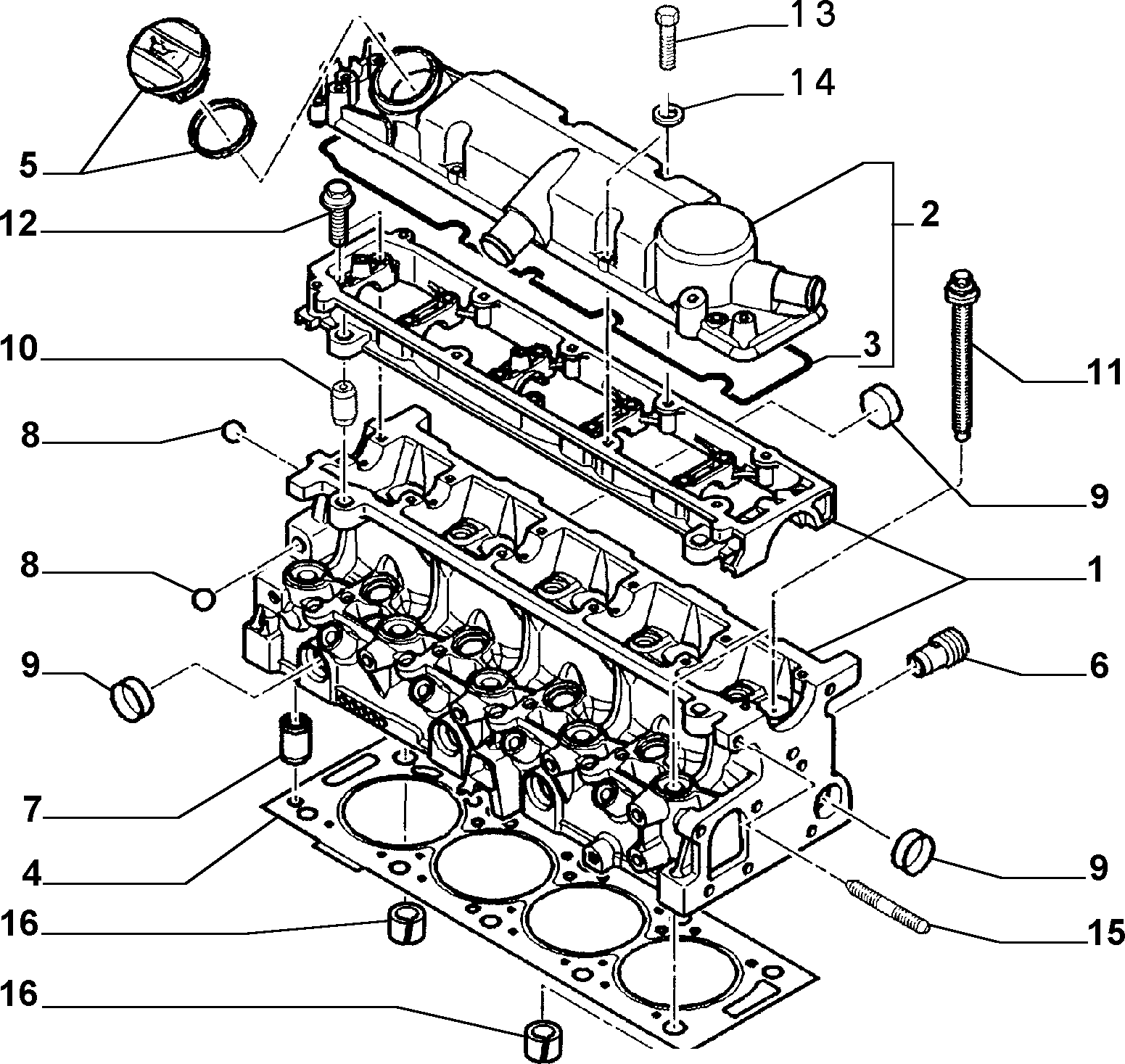 FIAT 9624939680 - Tapa, tubuladura de relleno de aceite parts5.com