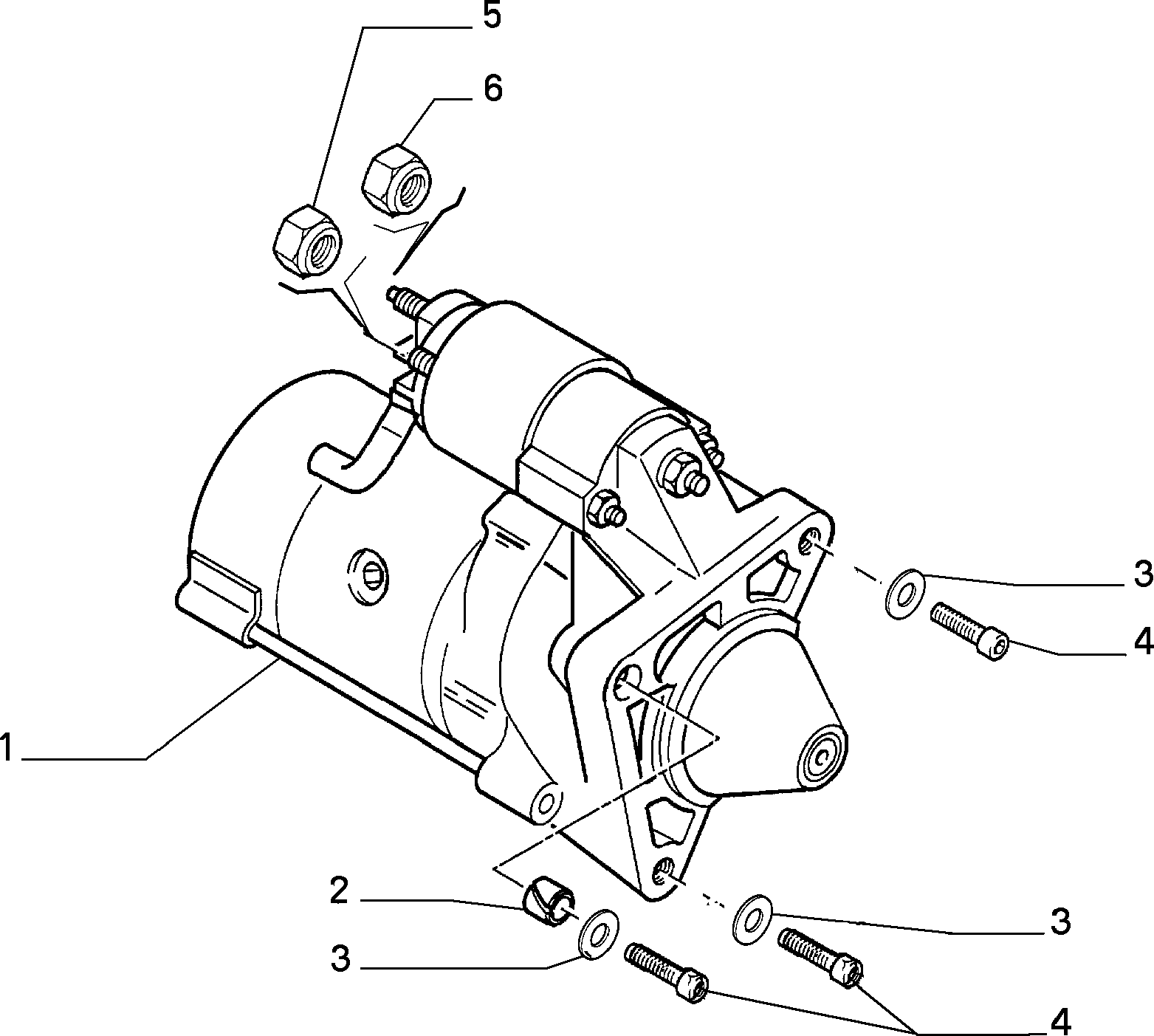 Lancia 9625382680 - Starter parts5.com