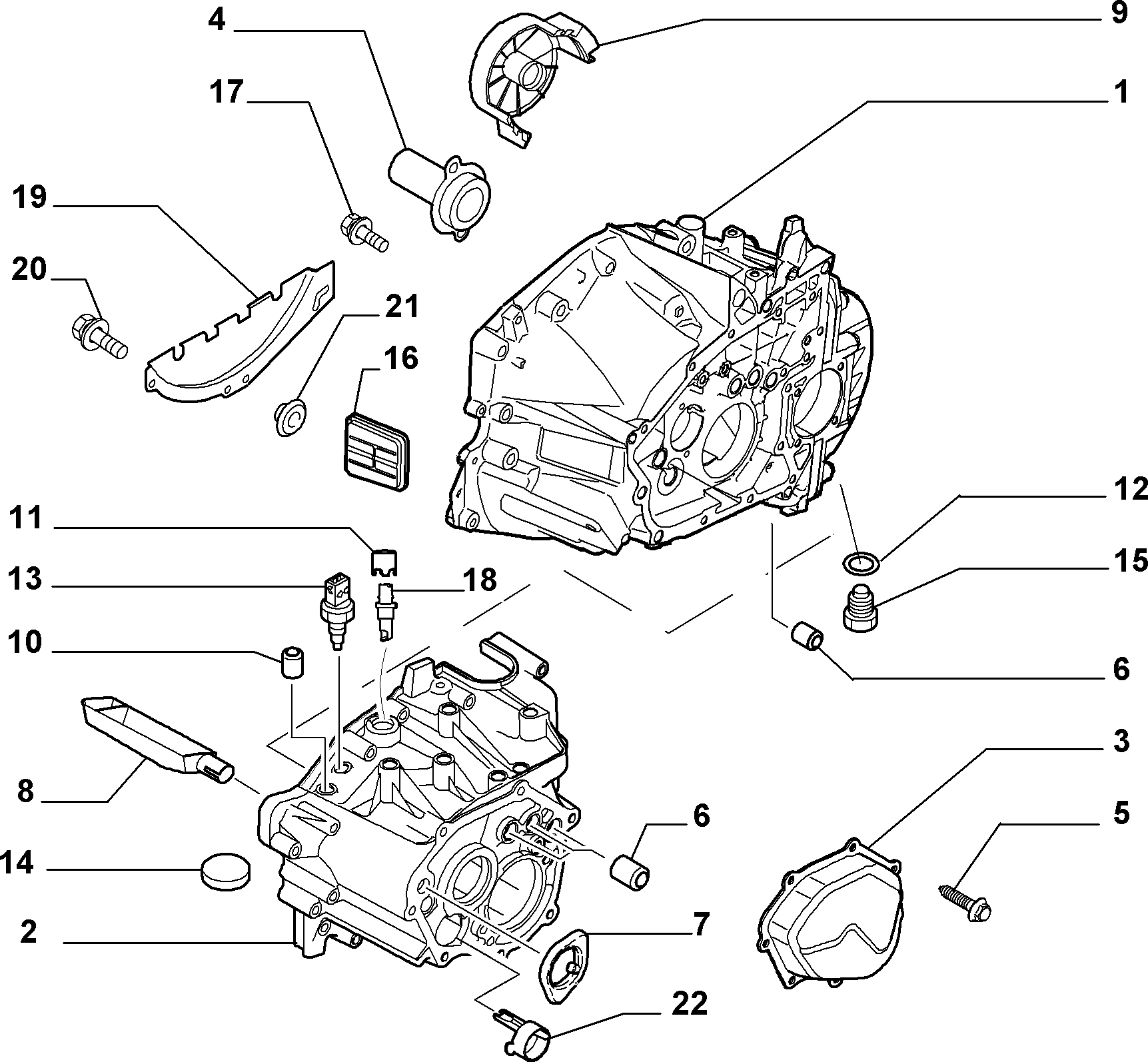 CITROËN/PEUGEOT 9662906780 - Interruptor, piloto de marcha atrás parts5.com