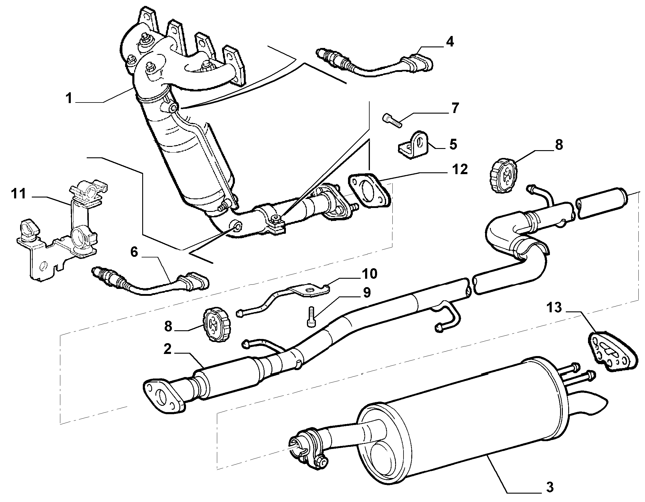 FIAT 46750241 - Sonda Lambda parts5.com