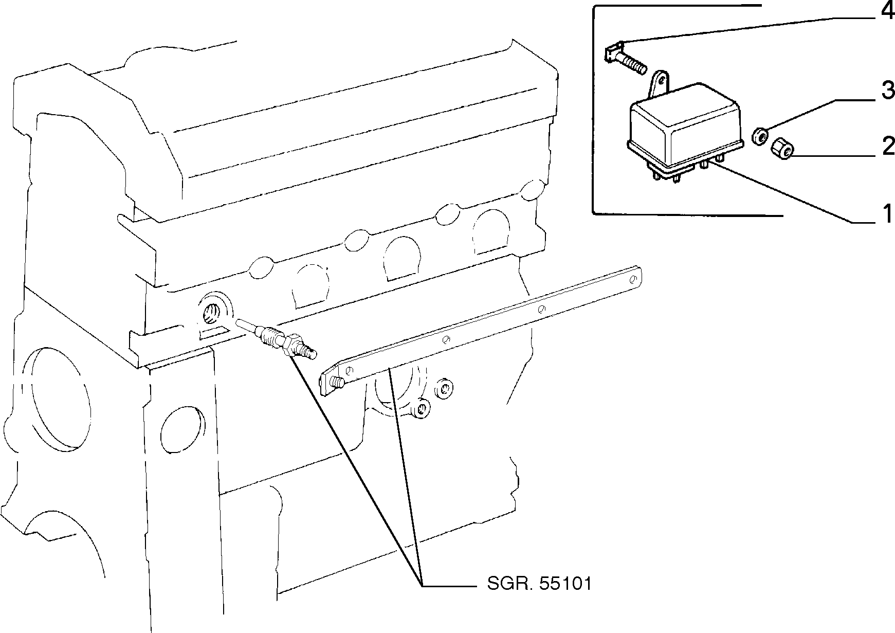 FIAT 5990986 - Juhtseade,hõõgeaeg parts5.com