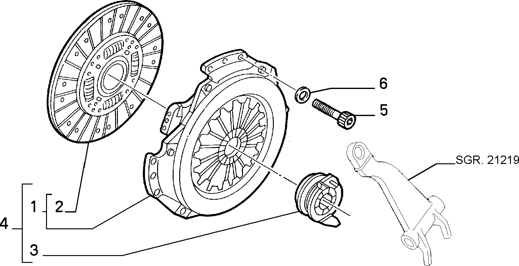 FIAT 9625260580 - Clutch Release Bearing parts5.com