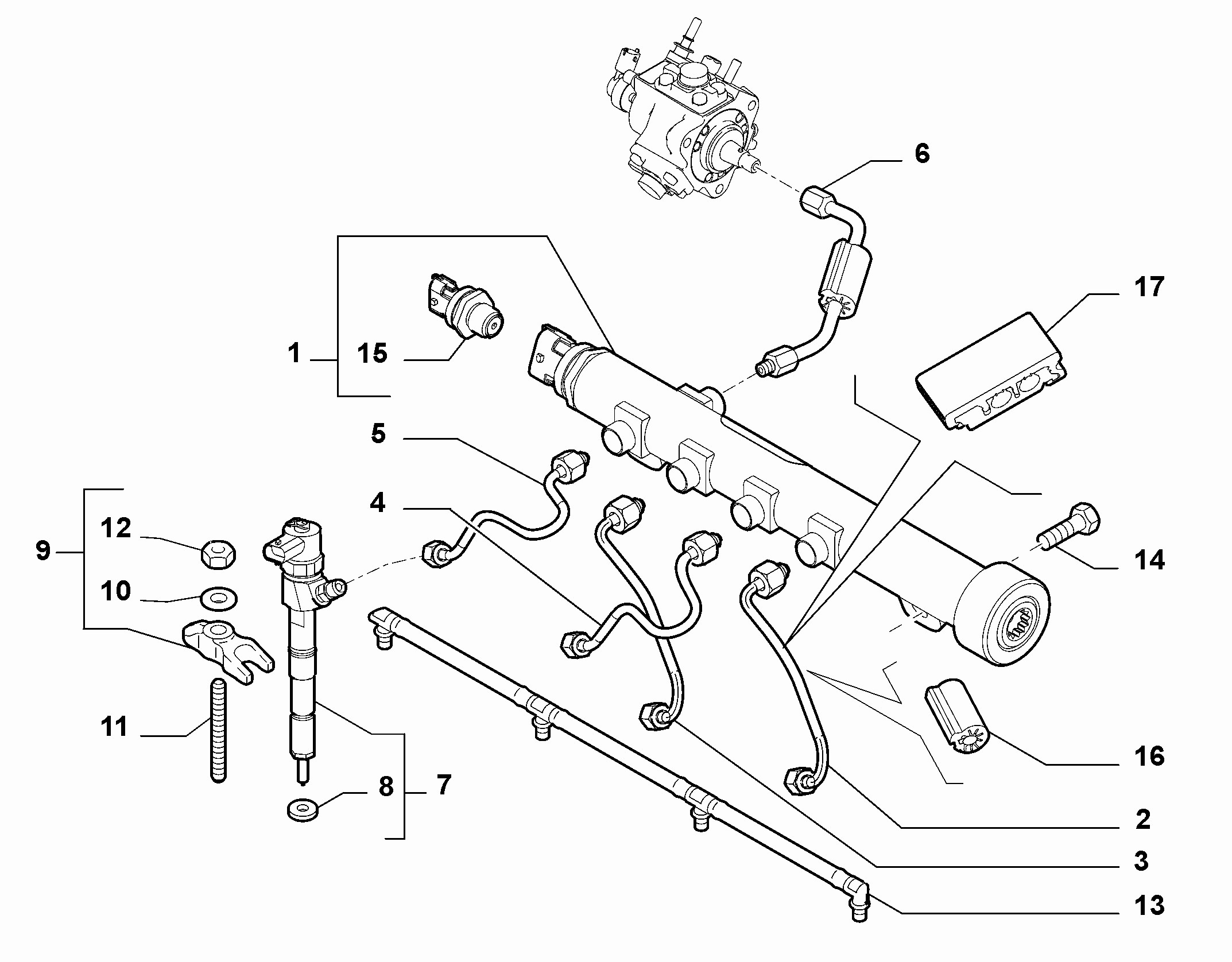 Lancia 55221016 - Conta, meme şaftı parts5.com