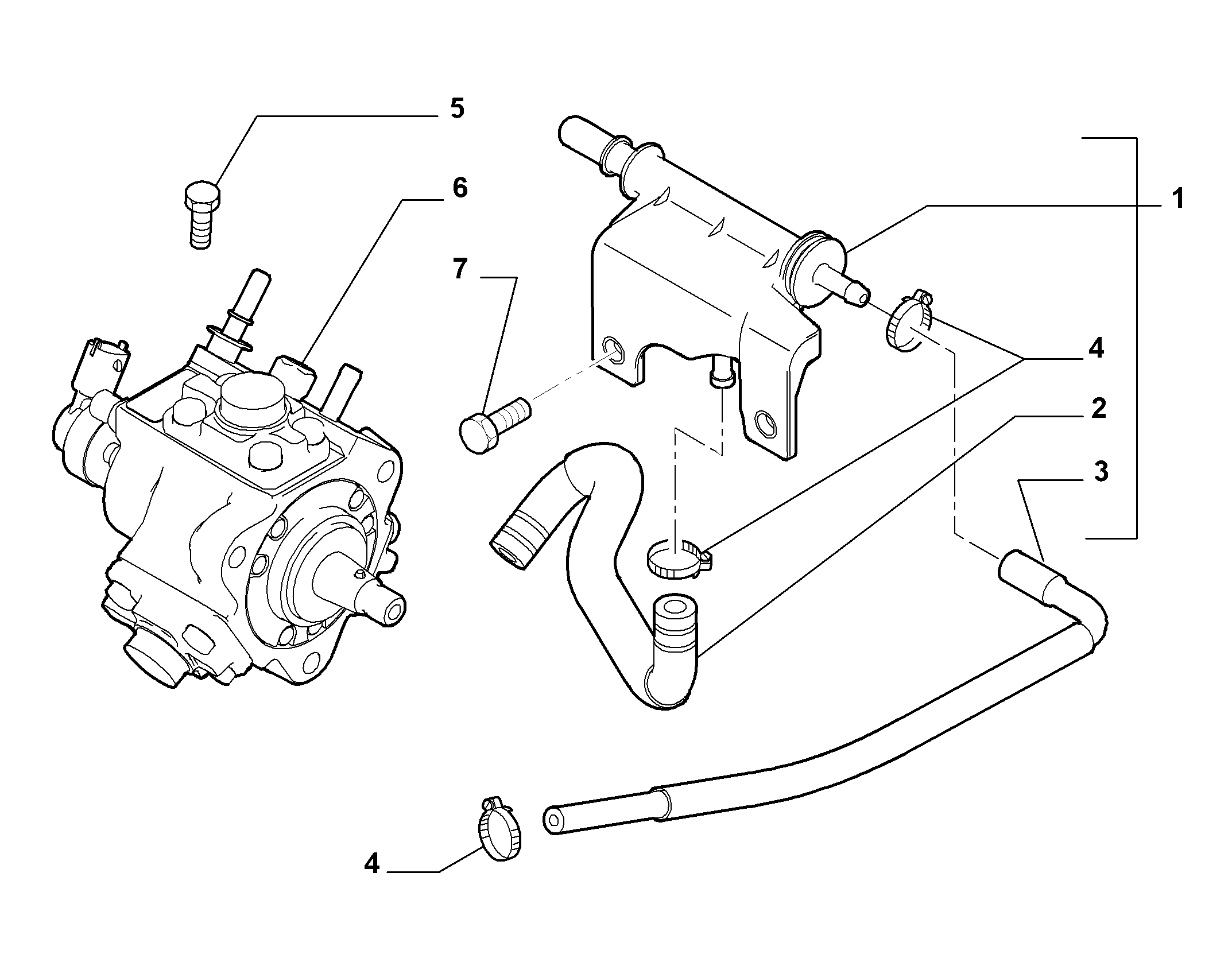 FIAT 55234362 - Pumpa za ubrizgavanje parts5.com