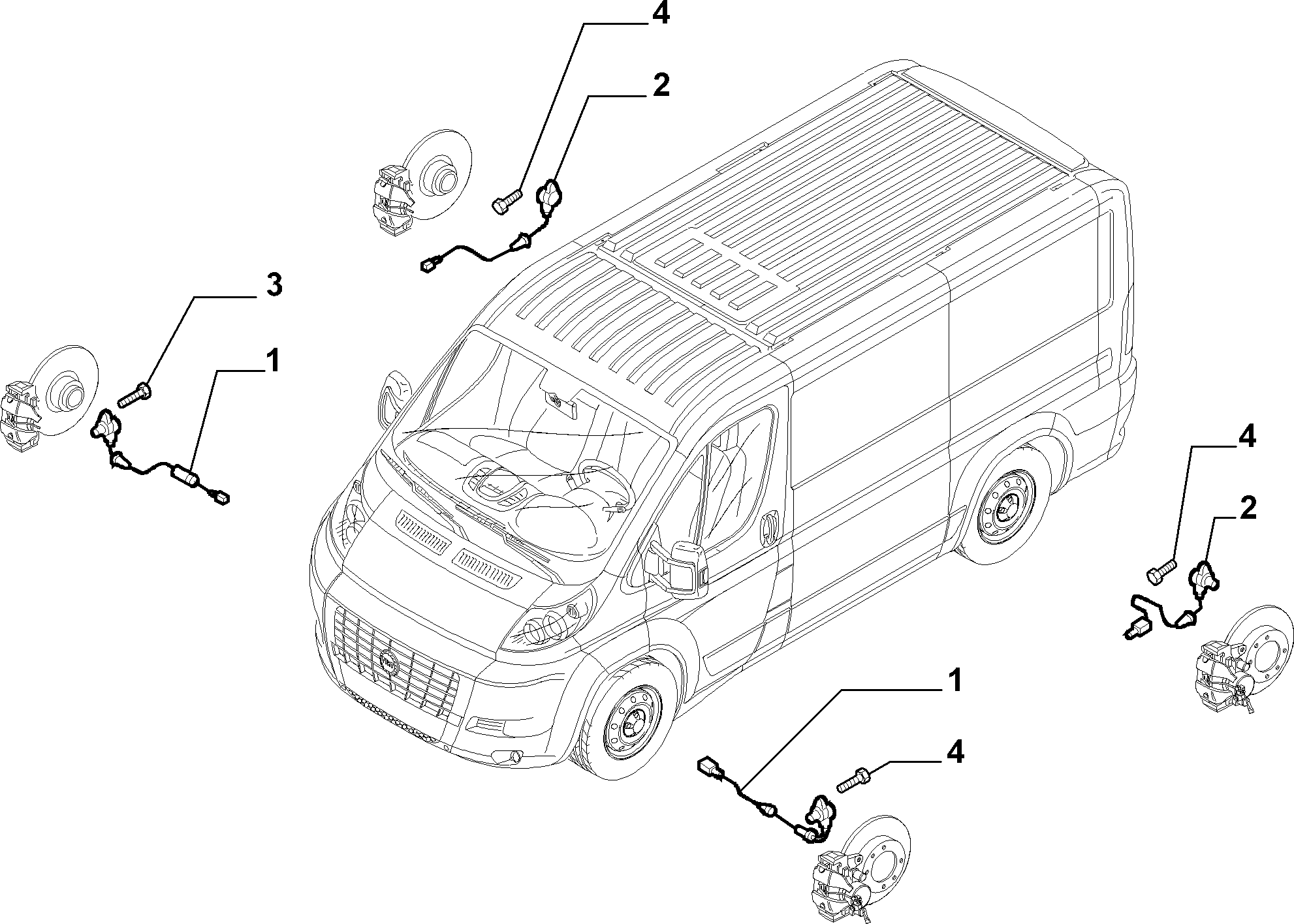 Alfa Romeo 51725099 - Sensor, revoluciones de la rueda parts5.com