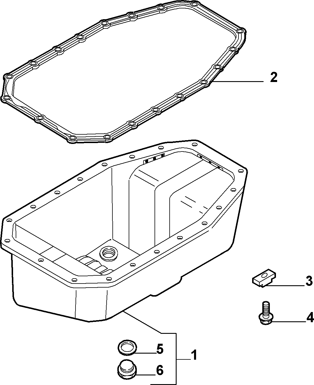 FIAT 16508460 - Уплотнительное кольцо, резьбовая пробка маслосливного отверстия parts5.com