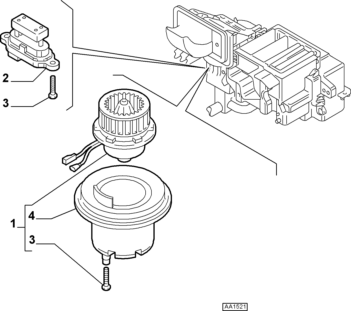 FIAT 77364714 - Rezistor, ventilator habitaclu parts5.com