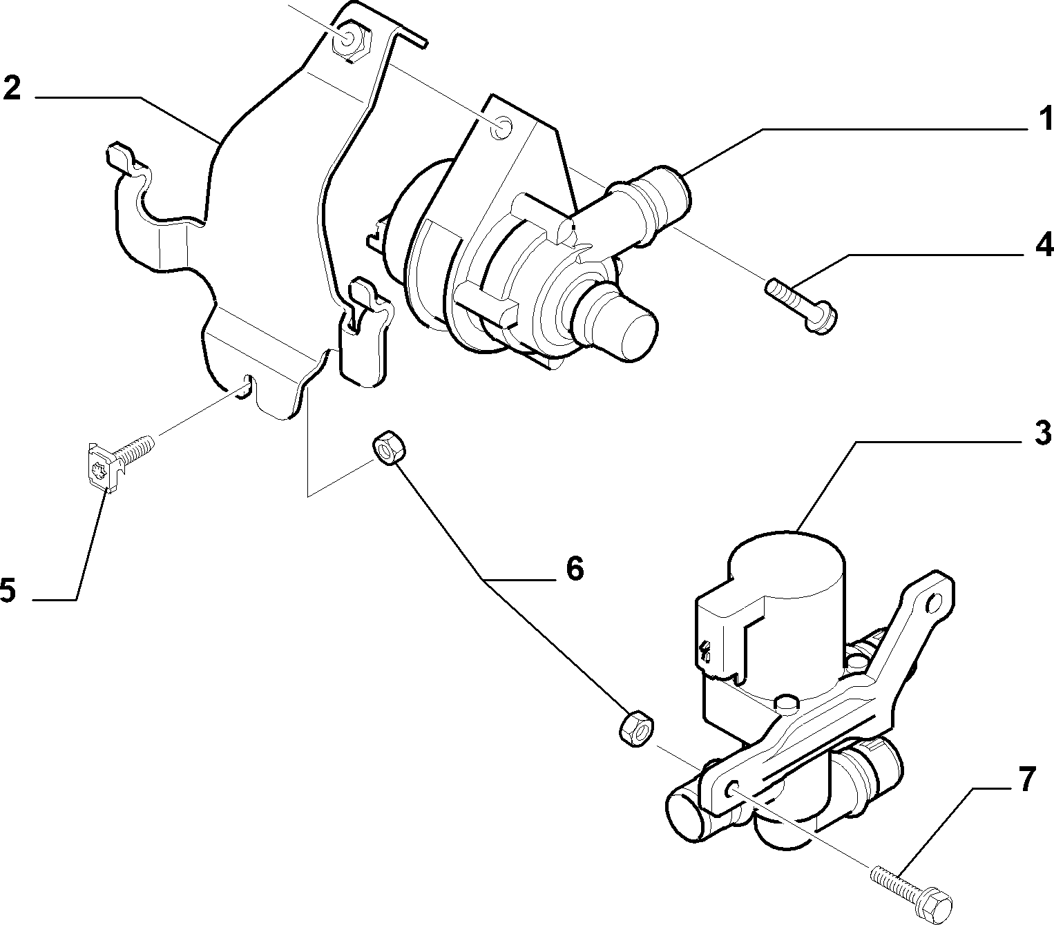 Lancia 1400971480 - Bomba de agua + kit correa distribución parts5.com