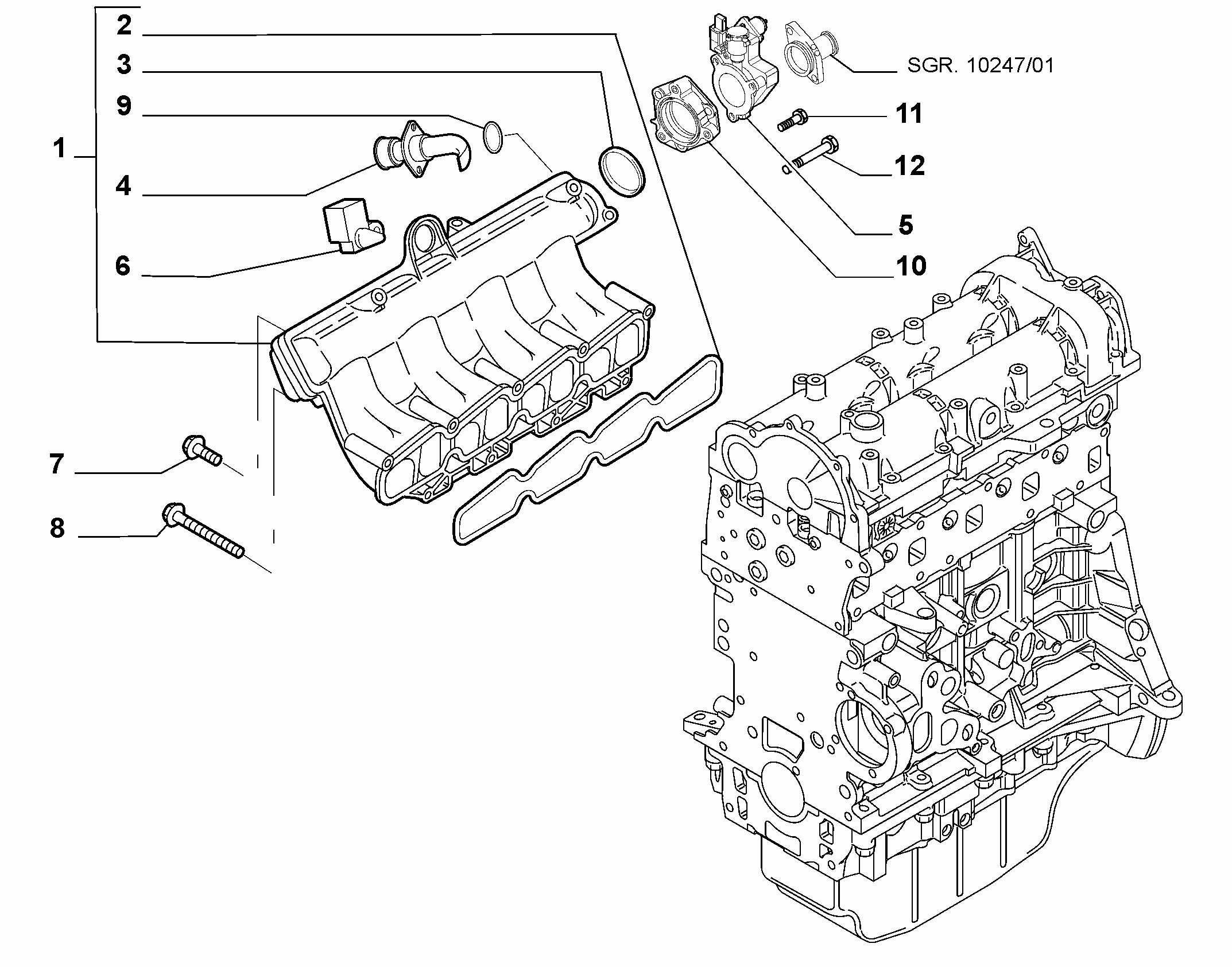 GMC 55219298 - Sensor, boost pressure parts5.com