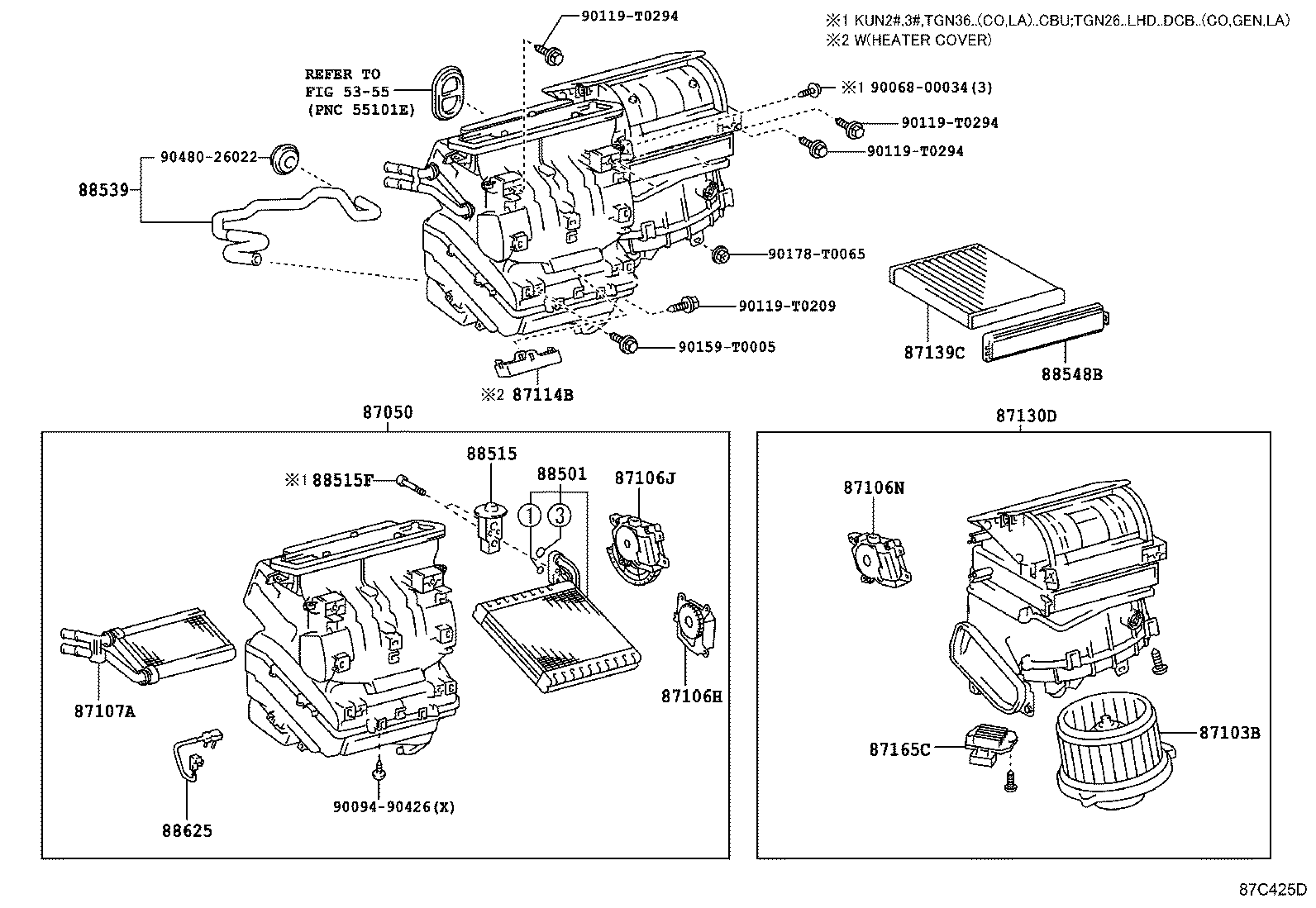 LEXUS 871390K010 - FILTER, CLEAN AIR parts5.com