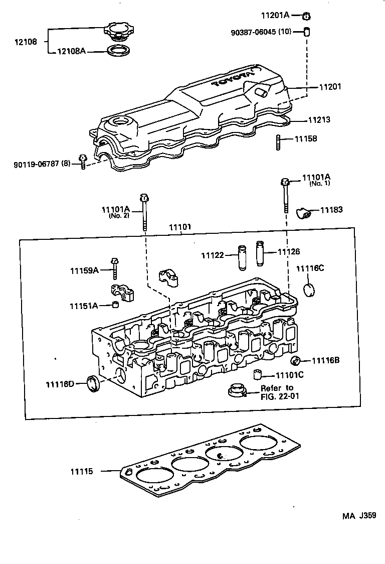 TOYOTA 11213-54050 - Joint de cache culbuteurs parts5.com