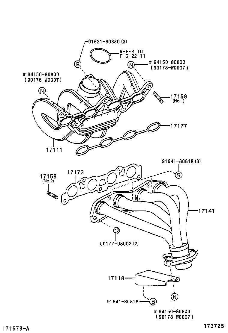 TOYOTA 9162160830 - Βίδα, σύστημα εξάτμισης parts5.com