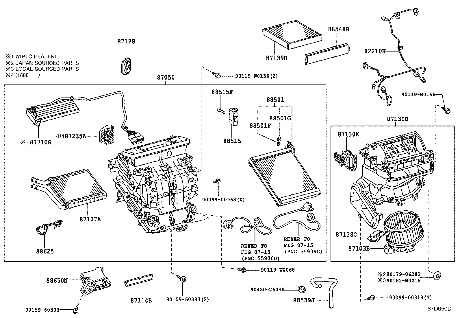 LEXUS 871390D070 - Filter,salongiõhk parts5.com