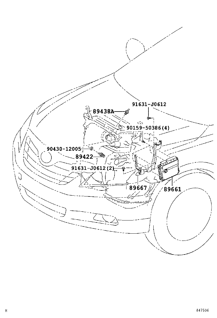 TOYOTA 89422-0D010 - Czujnik, temperatura płynu chłodzącego parts5.com