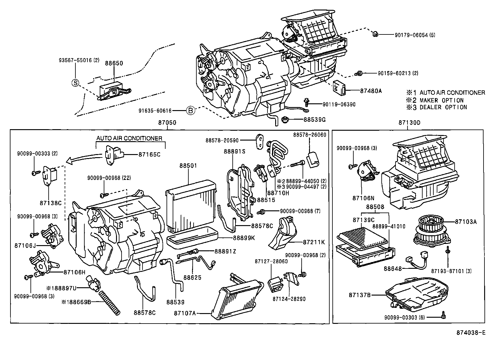 TOYOTA 8889941010 - Filtr, wentylacja przestrzeni pasażerskiej parts5.com