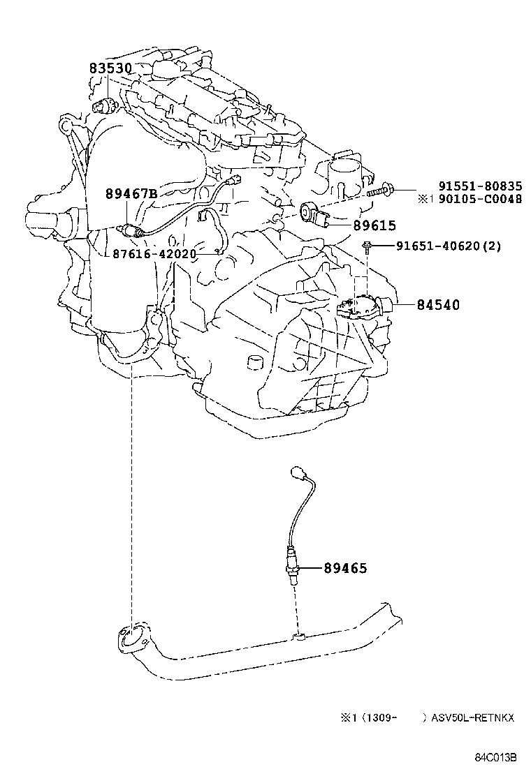 TOYOTA 89465-33560 - Sonda Lambda parts5.com