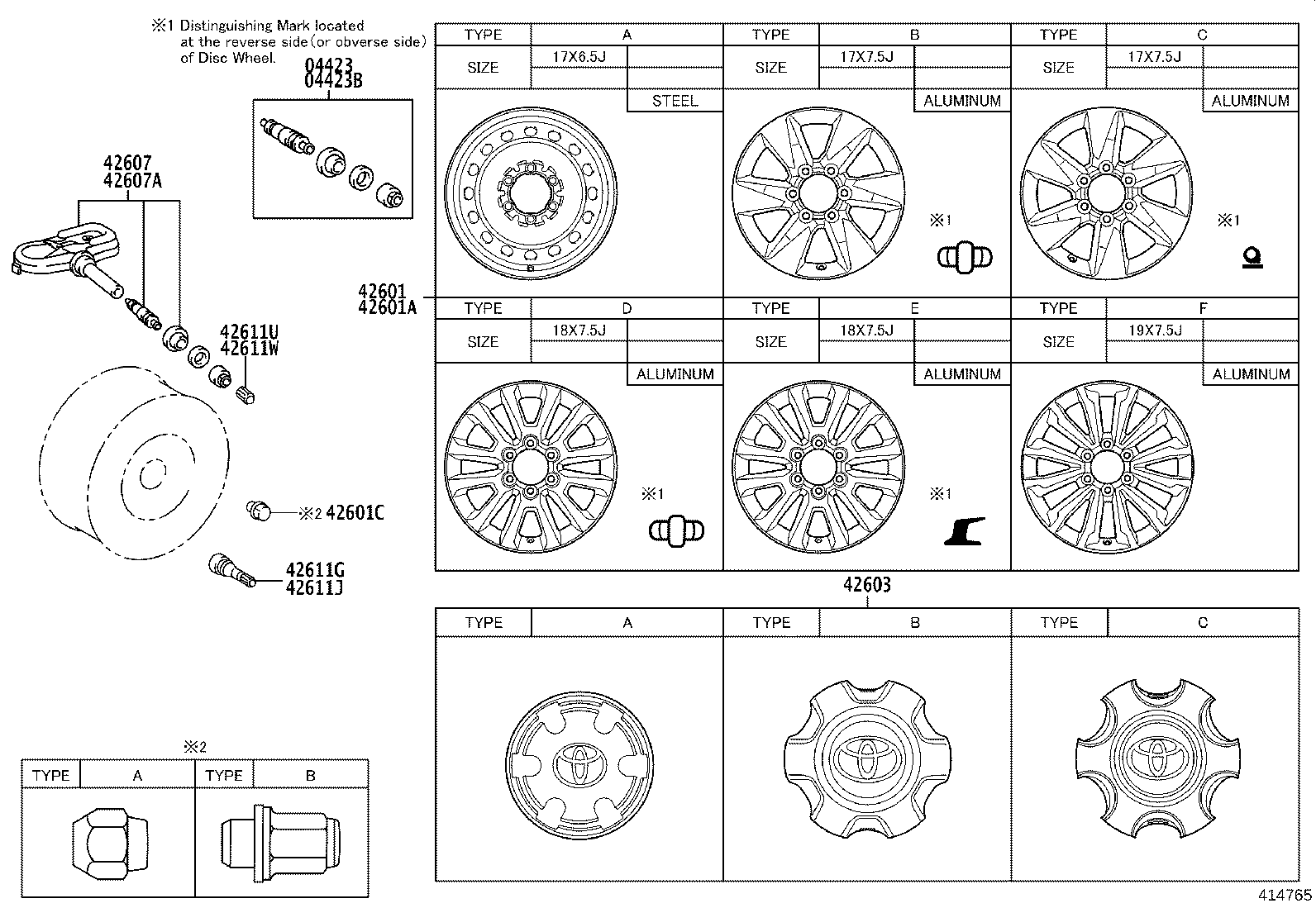 LEXUS 4260748020 - Senzor kolesa, Sistem za kontrolo pritiska v pnevmatikah parts5.com