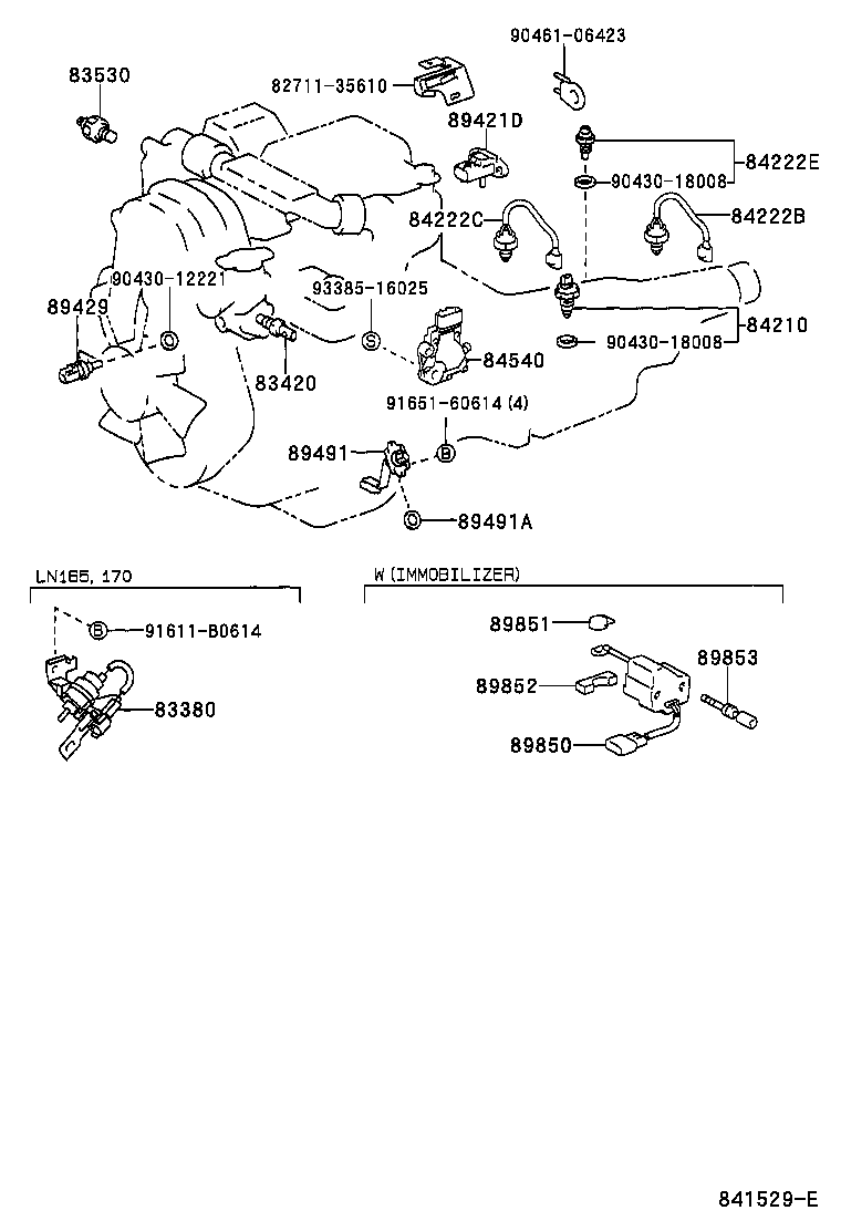 Daihatsu 8353060030 - Snímač tlaku oleja parts5.com