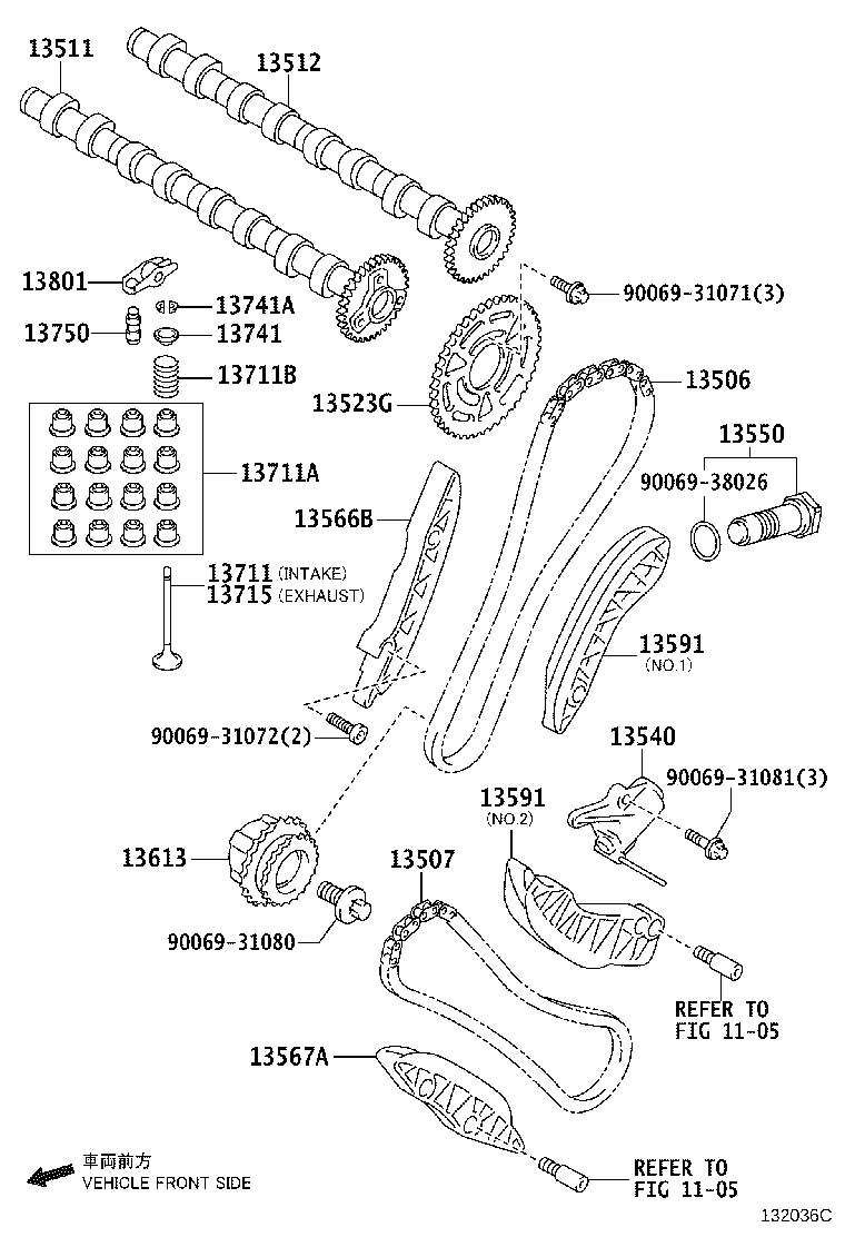 TOYOTA 13750-WA011 - Supap iticisi parts5.com