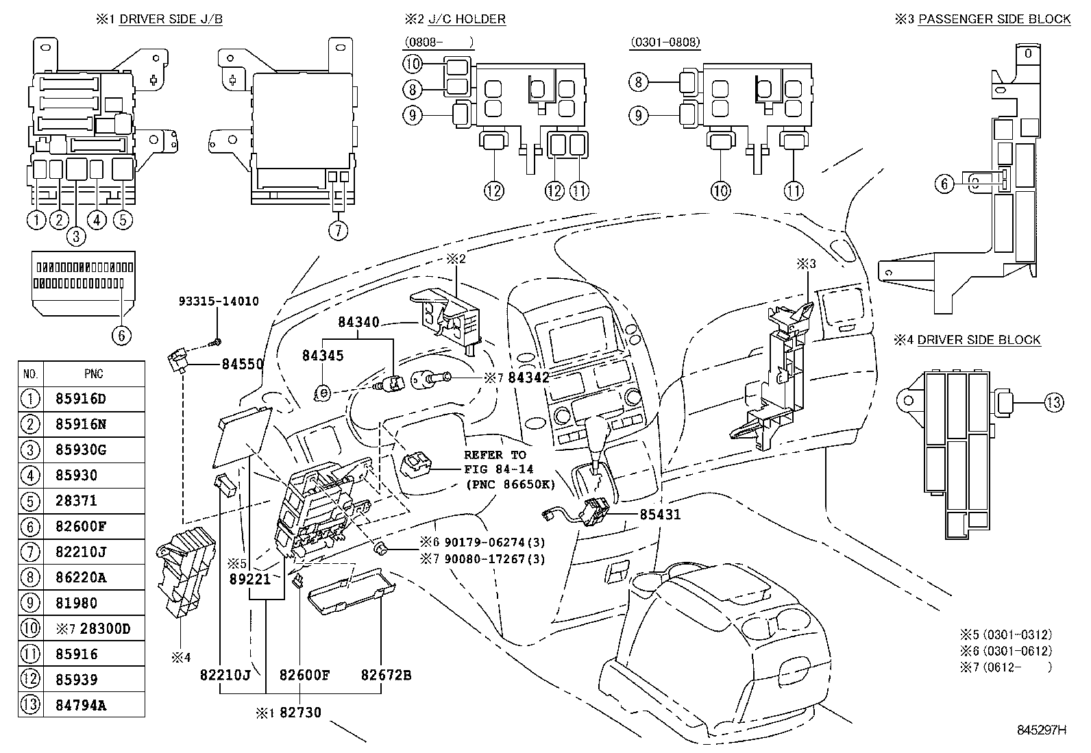 TOYOTA 90080 87026 - Relay, main current parts5.com