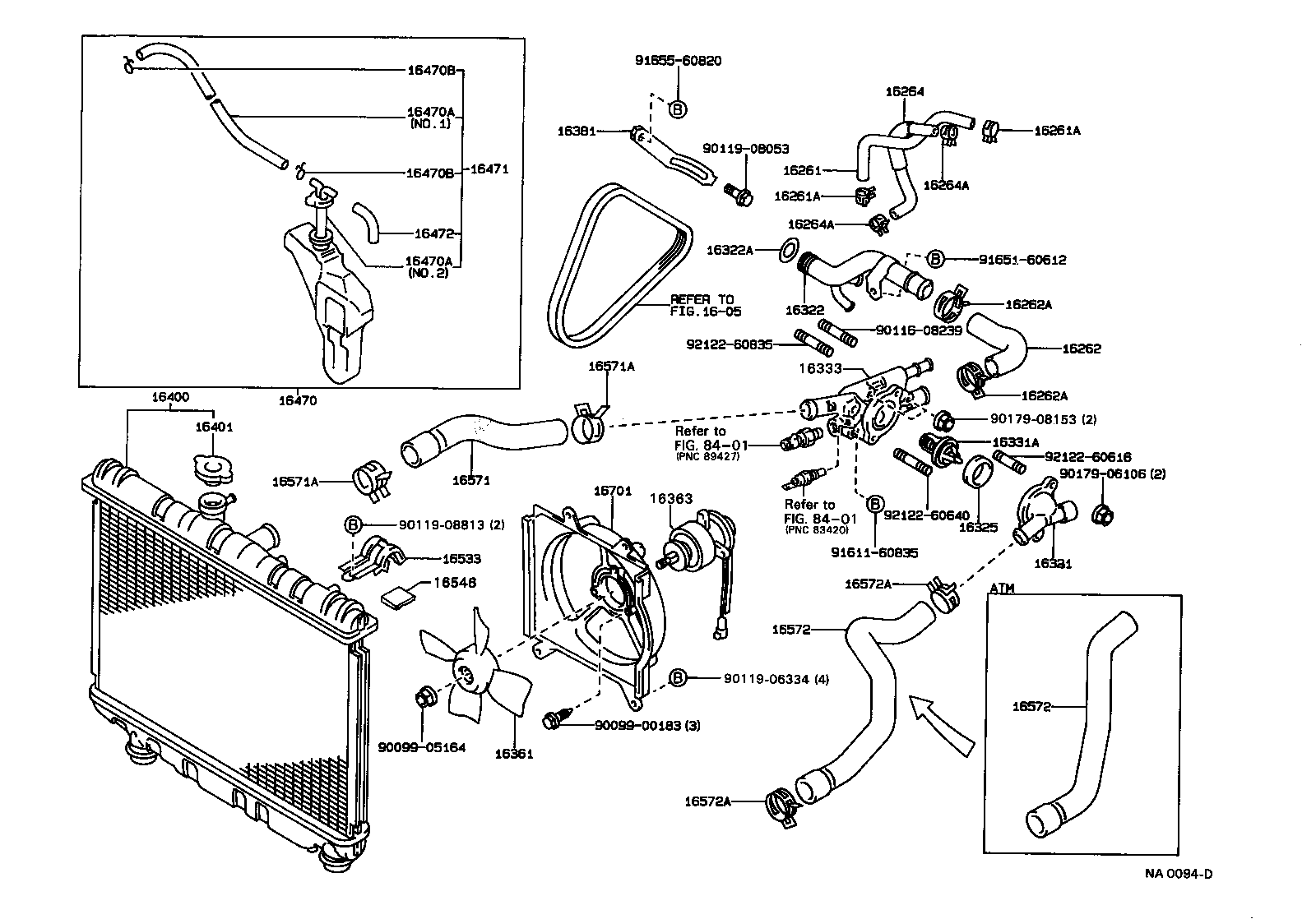 LEXUS 16401-15210 - Tapa, radiador parts5.com