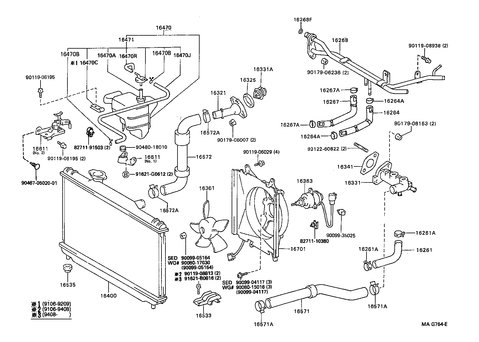 Hyundai 90916-03060 - Thermostat, coolant parts5.com