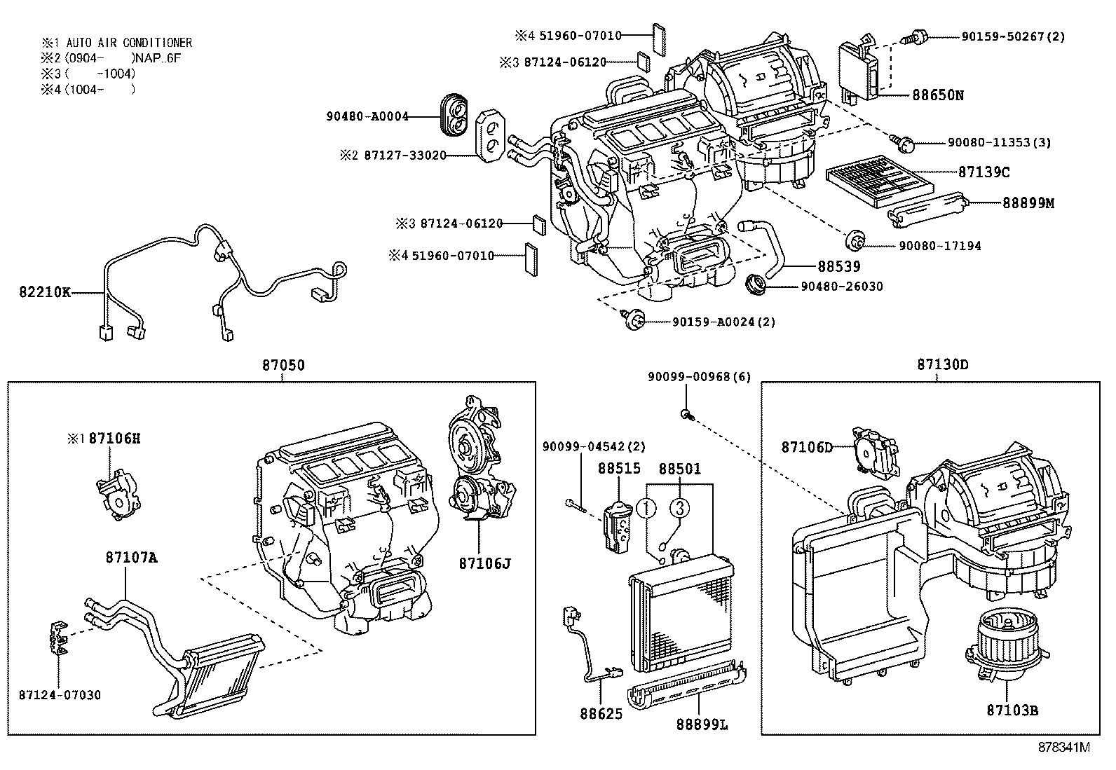 TOYOTA 87139-07010 - Szűrő, utastér levegő parts5.com