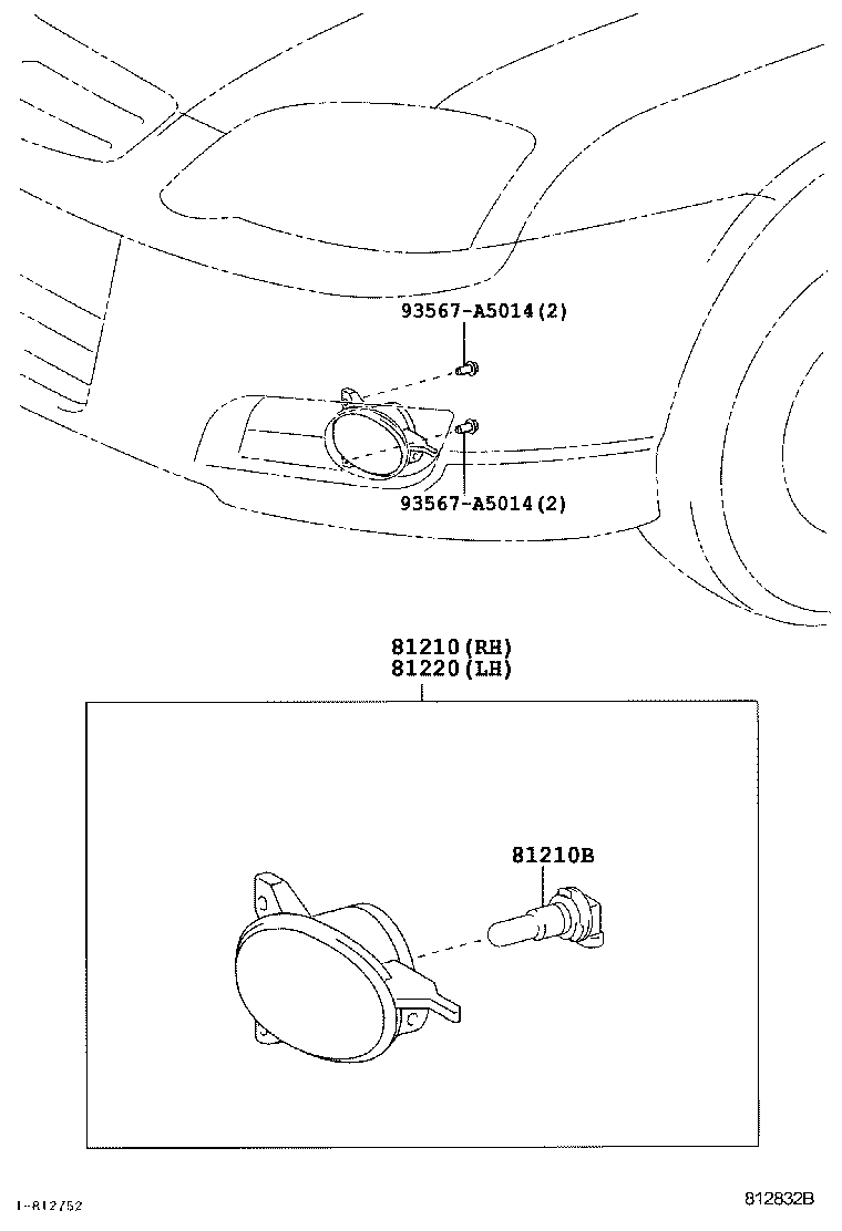 TOYOTA 90981-WD011 - Żiarovka pre hmlové svetlo parts5.com