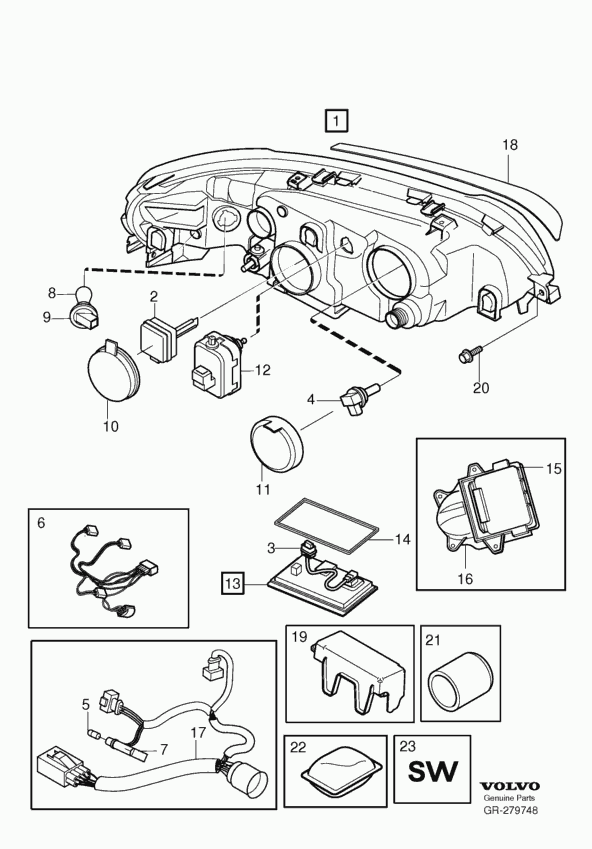 Volvo 989842 - Polttimo, vilkkuvalo parts5.com