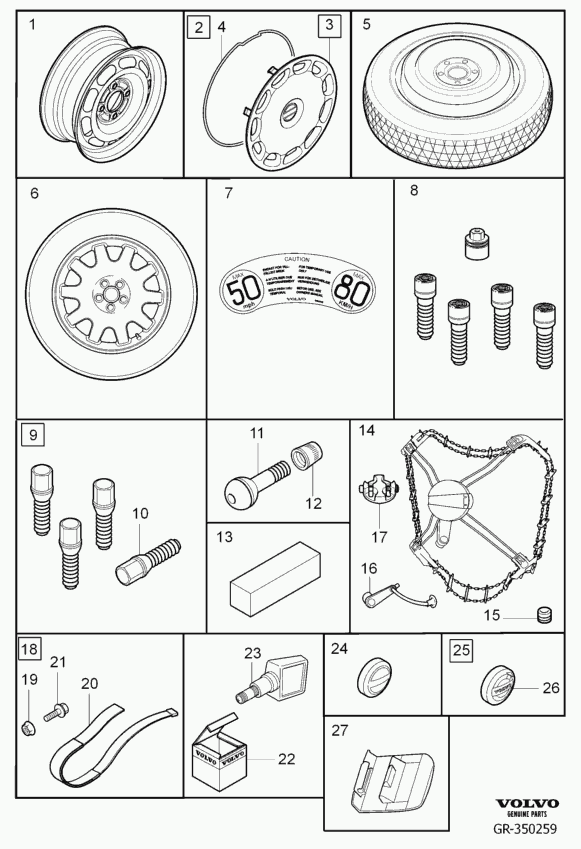 Volvo 30756675 - Wheel Bolt parts5.com