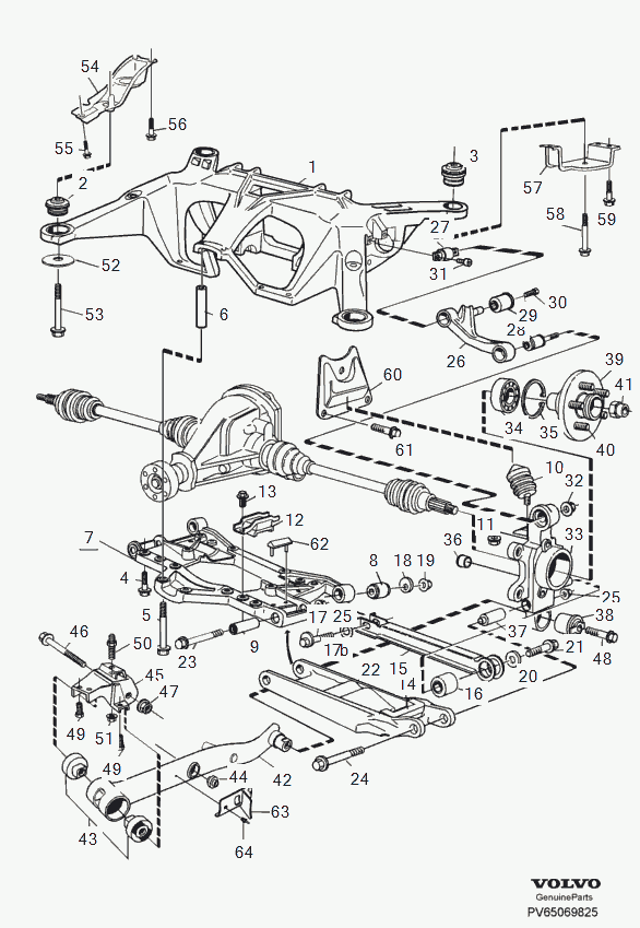 Volvo 914542 - Комплект колесен лагер parts5.com