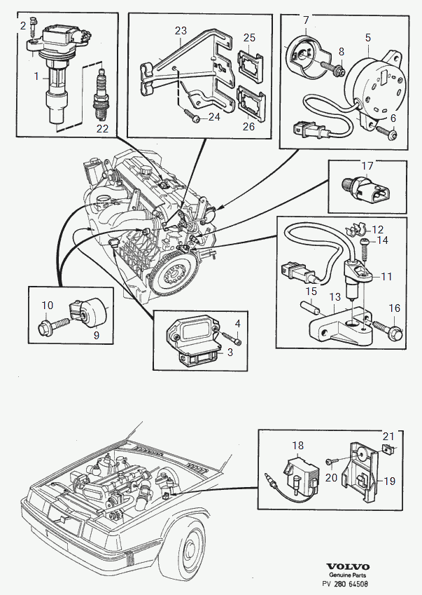 Volvo 1 367 644 - Senzor detonantnog izgaranja parts5.com