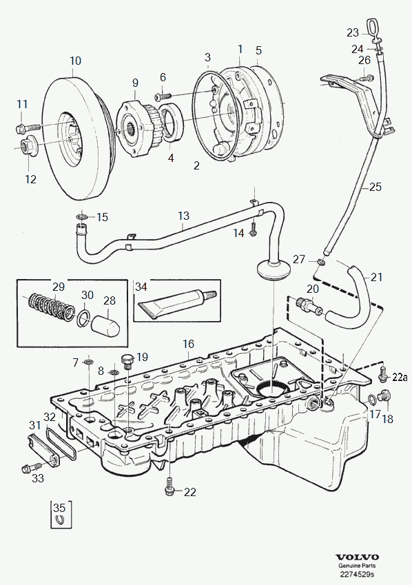 Volvo 8642559 - Joint d'étanchéité, collecteur d'admission parts5.com