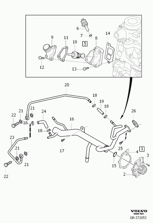 Volvo 969 011 - Těsnicí kroužek, olejová vypouštěcí zátka parts5.com