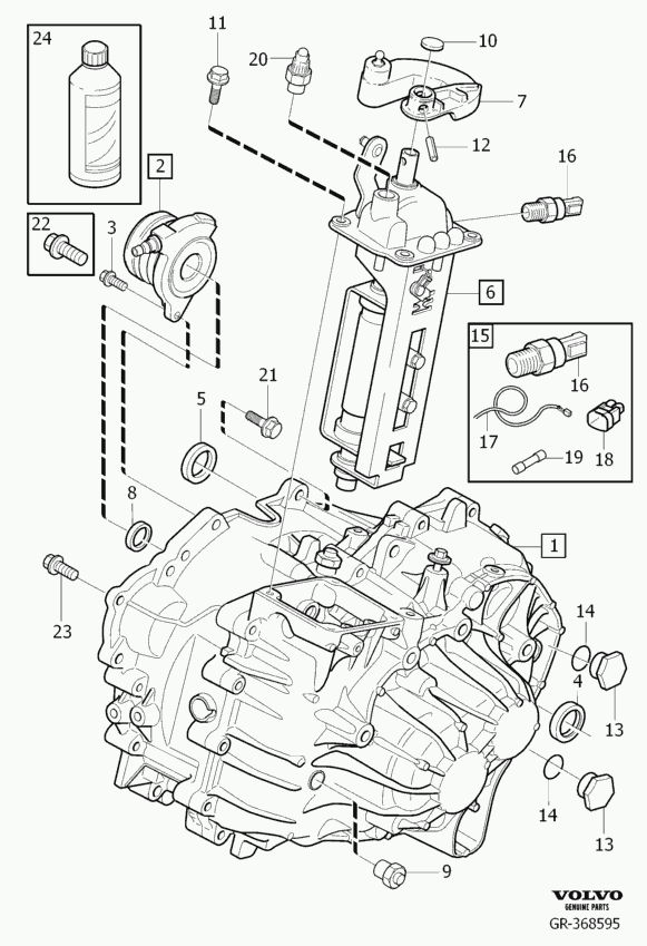 Volvo 31280771 - Vaihteistoöljy (käsi-) parts5.com