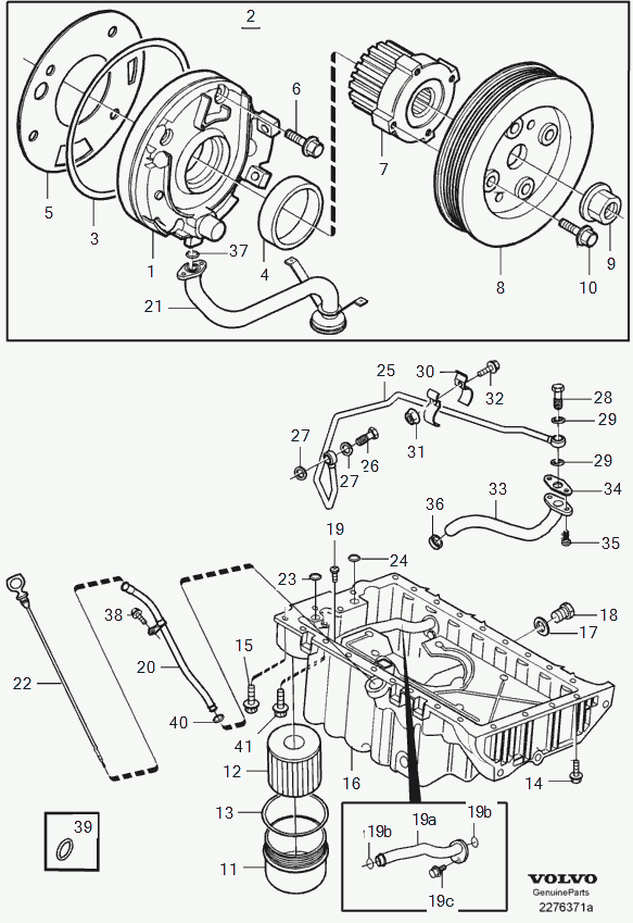 FORD 1275404 - Těsnění, olejové čerpadlo parts5.com