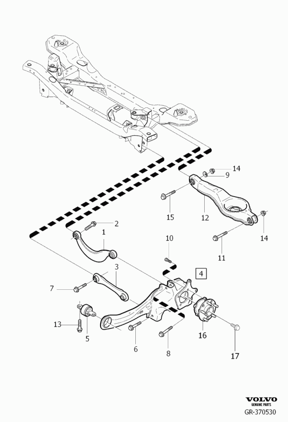 Volvo 31340686 - Radlagersatz parts5.com