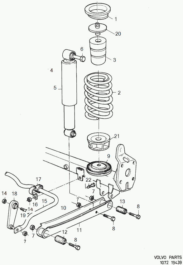 Volvo 985868 - Гайка, изпускателен колектор parts5.com