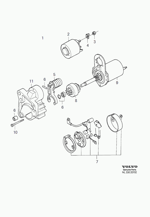 Volvo 9 031 302 - Starter parts5.com