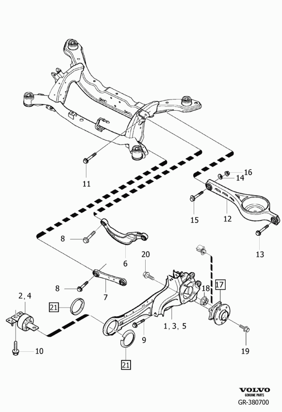 FORD 31262930 - Track Control Arm parts5.com