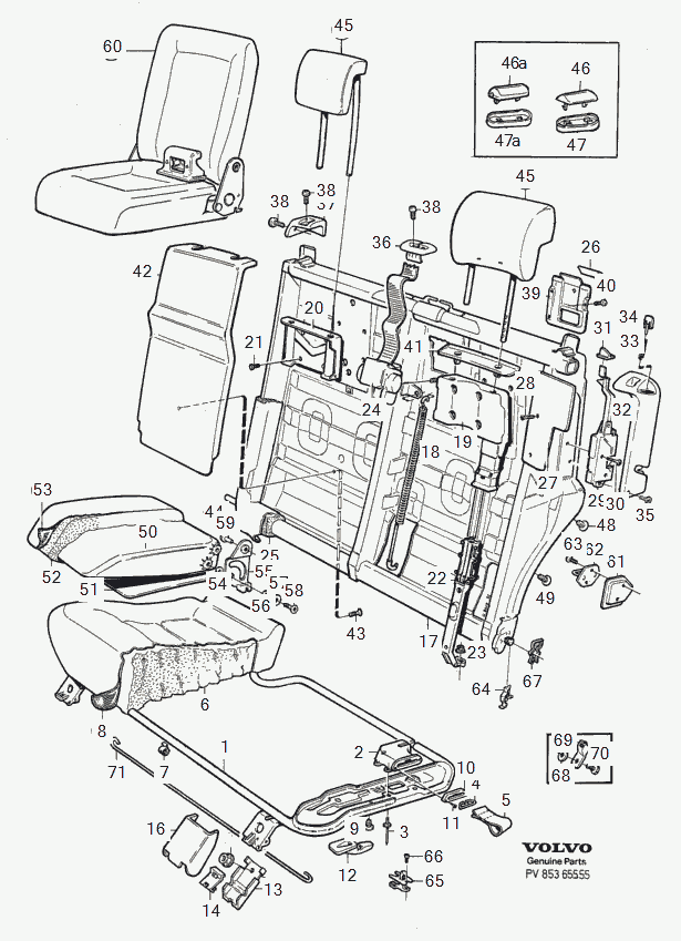 Volvo 985921 - Mutter, Abgaskrümmer parts5.com