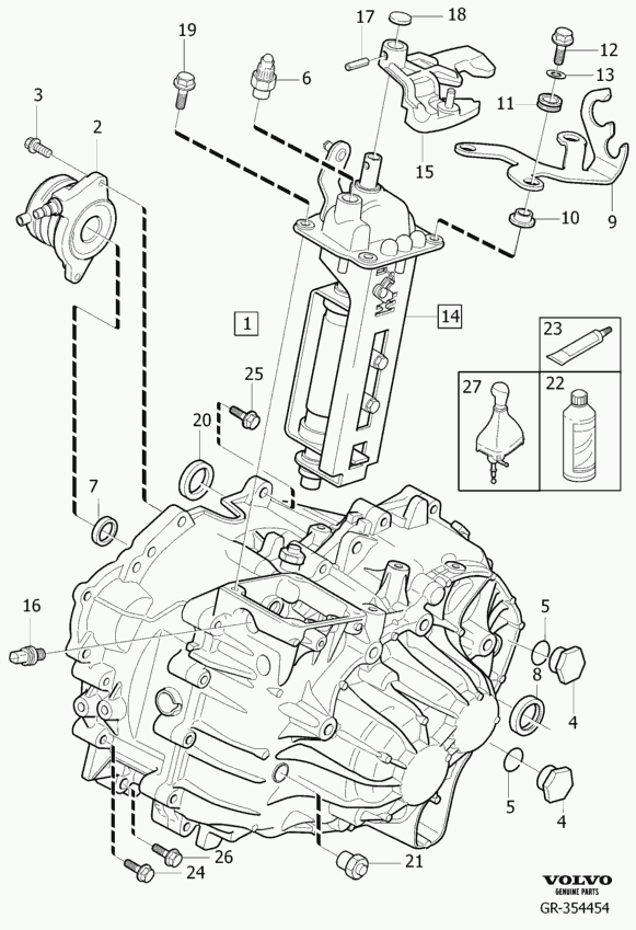 Volvo 30729812 - Contacteur, feu de recul parts5.com