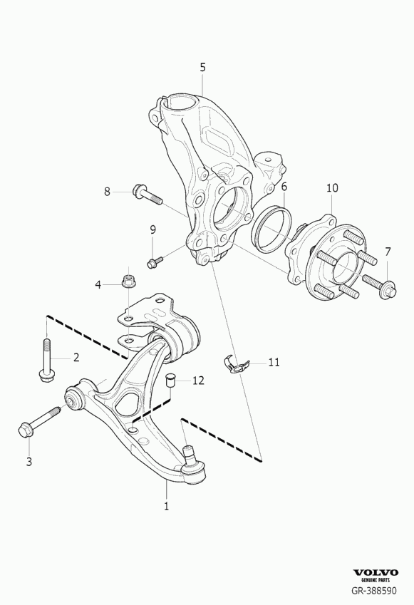 CITROËN 31277620 - Brat, suspensie roata parts5.com