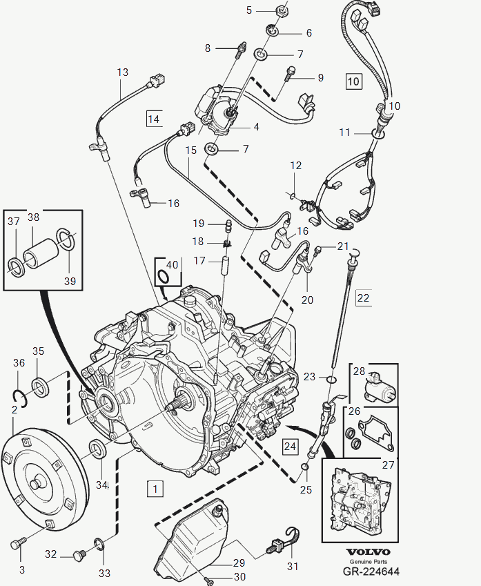 Volvo 977 751 - Tiiviste, öljynlaskutulppa parts5.com