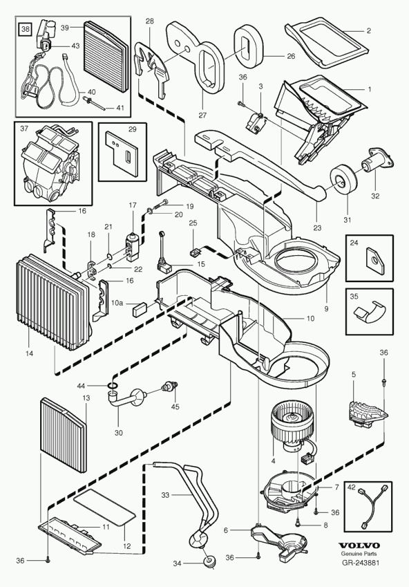 Volvo 30630752 - Filtre, kabin havası parts5.com